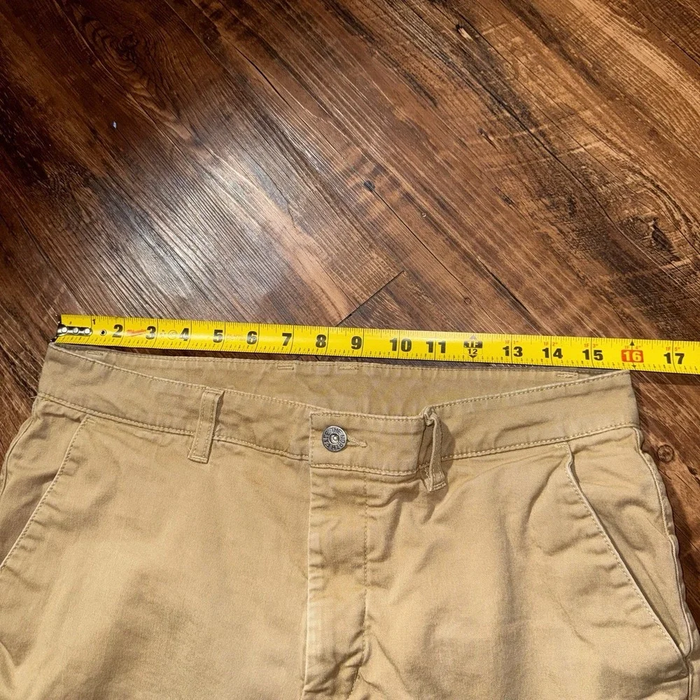 The North Face 32 Men's Khaki Cargo Plaid Lined Pants